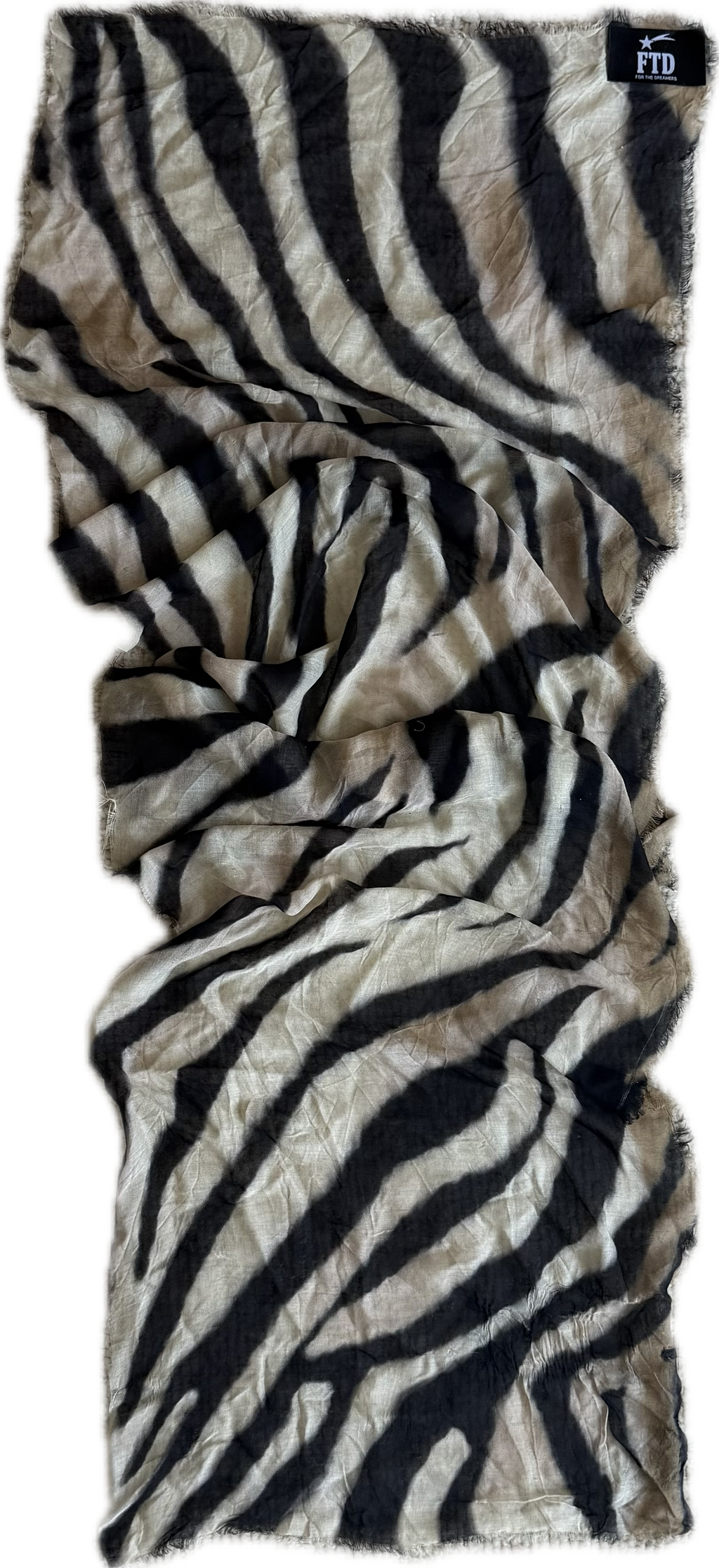 “zebra” scarf